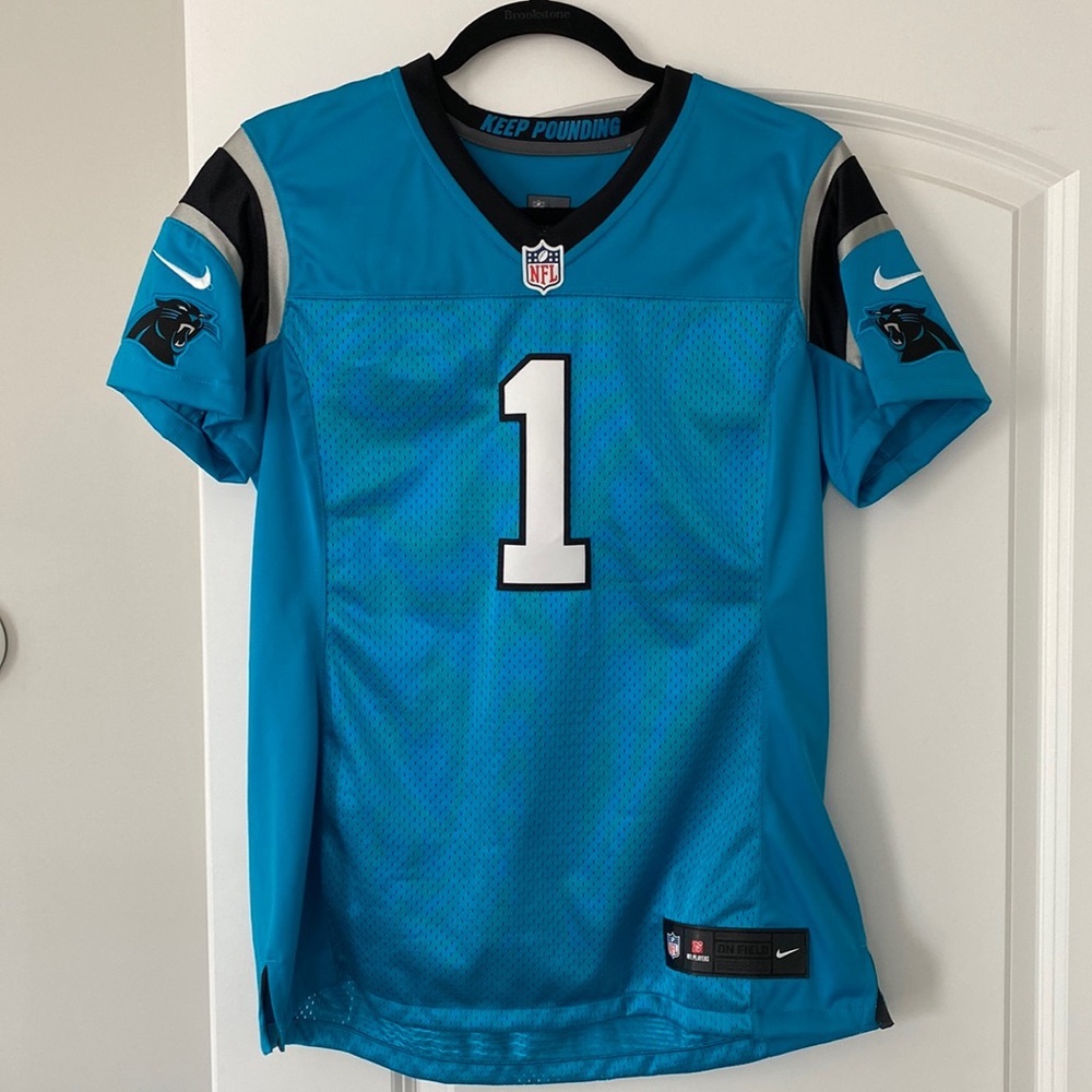 Official NFL Nike Cam Newton Carolina Panthers Women’s Jersey
